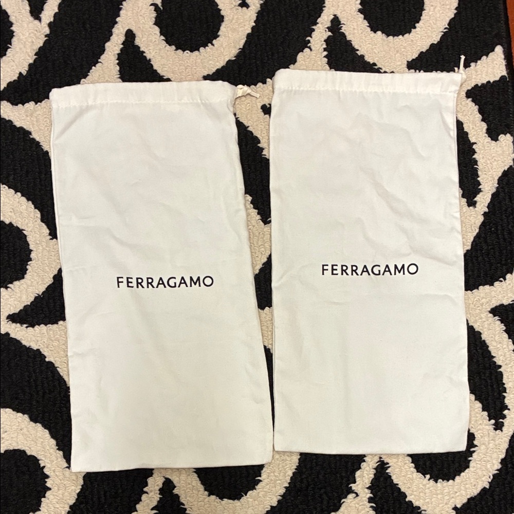 2 Ferragamo dust bags